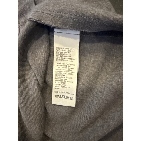 We The Free Free People Always Split V Neck Cap Sleeve Tee Shirt Women's Small - Picture 3 of 6